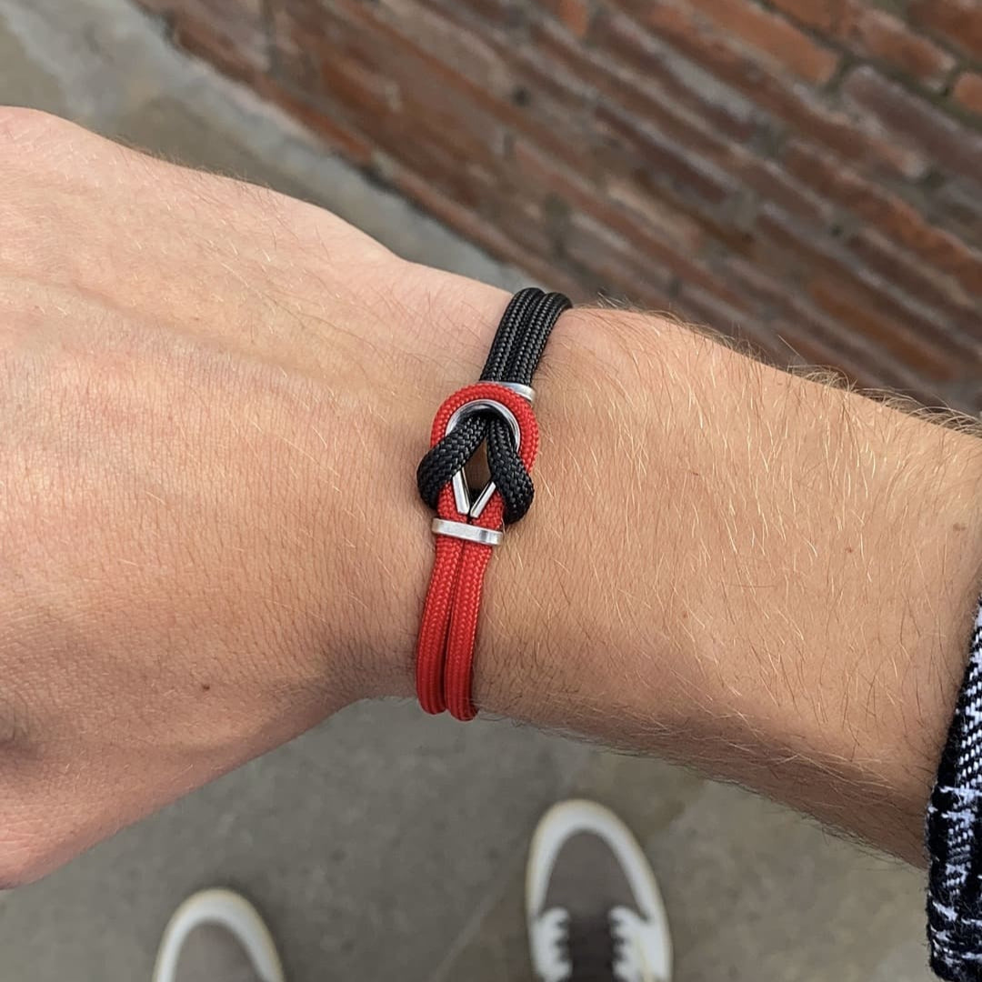 Bracciale Portofino Rosso & nero