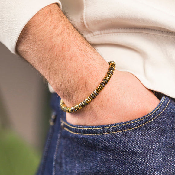 Bracciale Zeus in ematite | 6mm