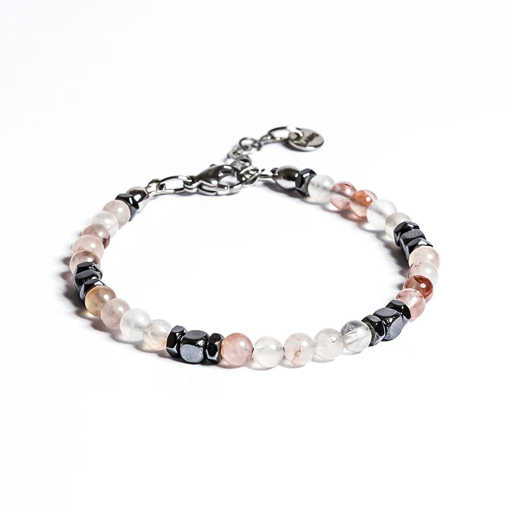 Armband Harmony aus Rosenquarz | 4mm