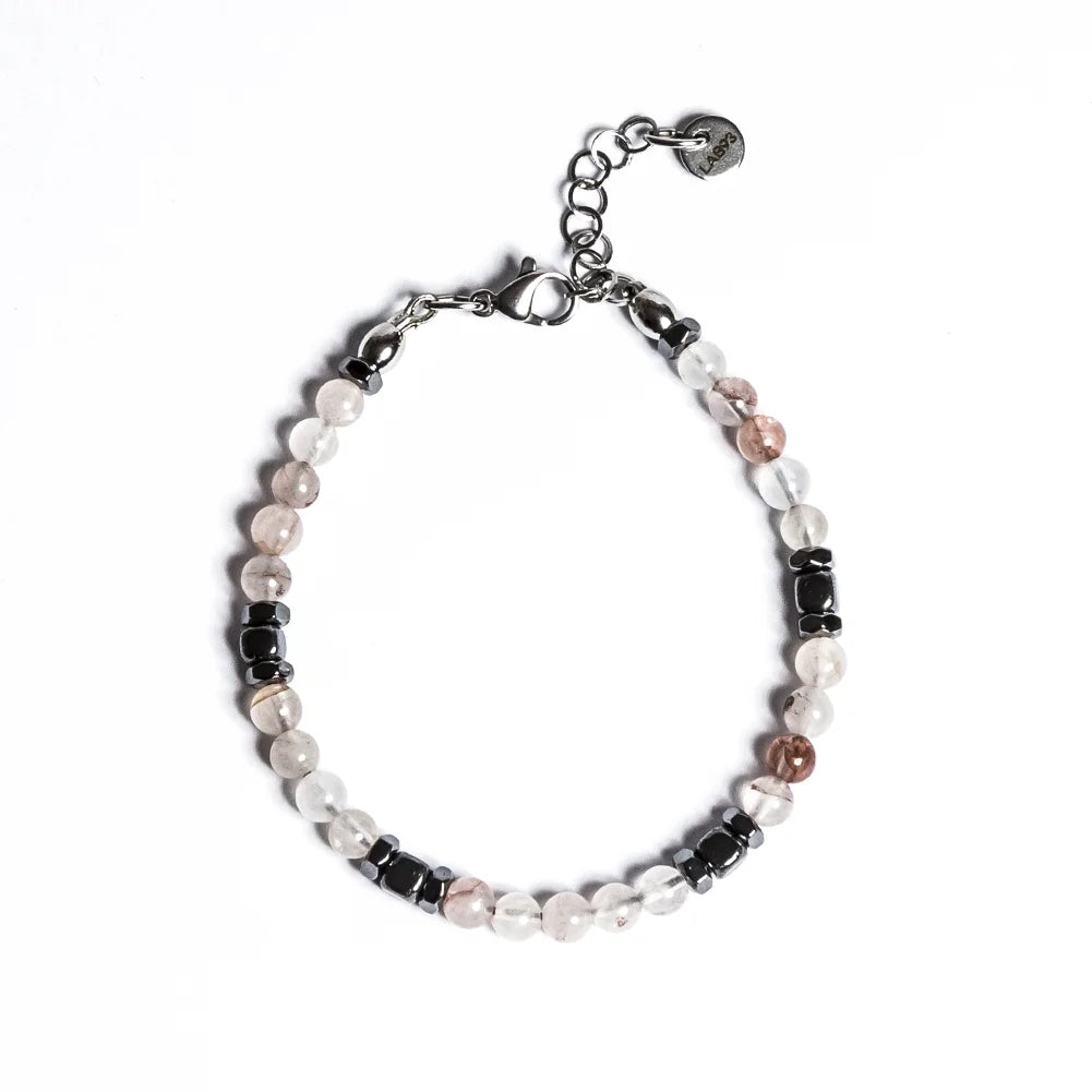 Armband Harmony aus Rosenquarz | 4mm