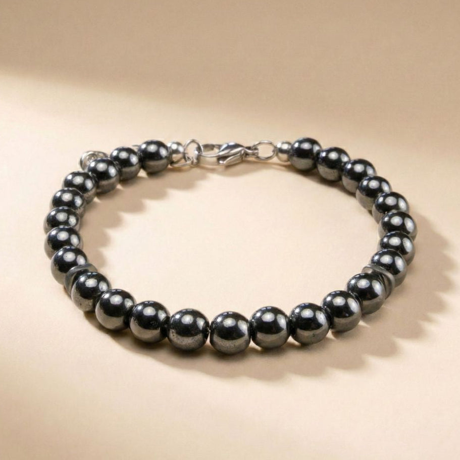 Hämatit-Armband | 6mm