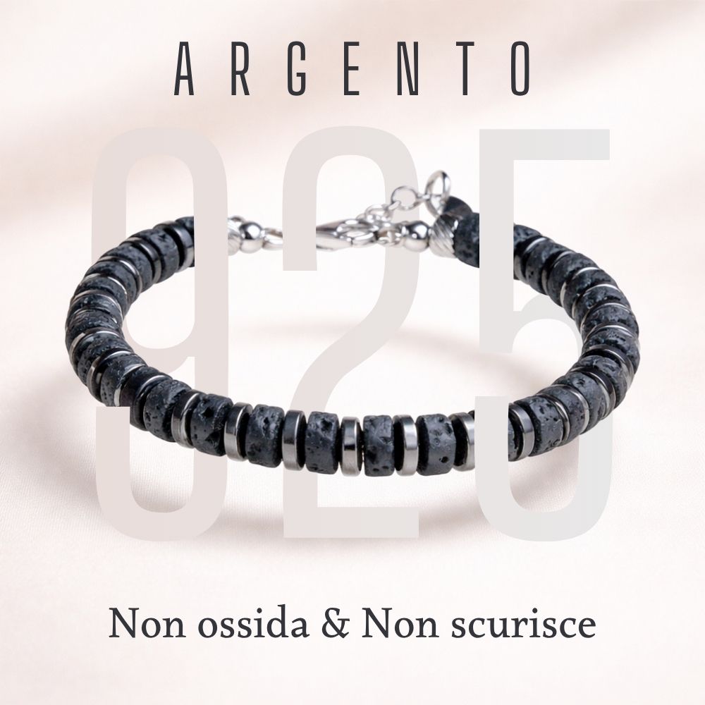Bracciale Regale | Argento 925 & Spinello