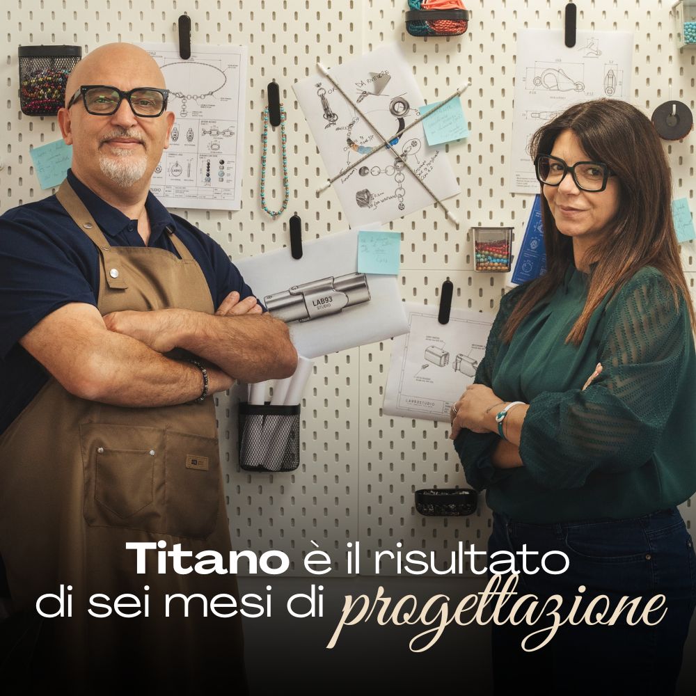 Bracciale Titano Tenebre